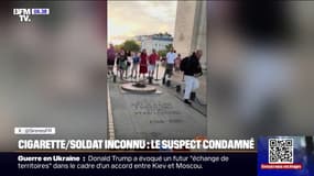 "Je regrette amèrement": l'homme qui a allumé sa cigarette avec la flamme du soldat inconnu condamné à 3 mois de prison avec sursis 