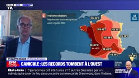 Canicule: "Nous avons pris toutes les dispositions depuis hier soir", assure le préfet du Finistère Philippe Mahé