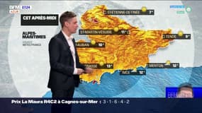 Météo Nice-Côte d'Azur du 16 janvier: une journée ensoleillée ce dimanche, un maximum de 12°C cet après-midi à Toulon