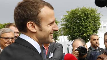 Emmanuel Macron & Alain Juppé, le 16 juin