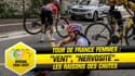 Tour de France femmes : "Vent", "nervosité"... les raisons des nombreuses chutes