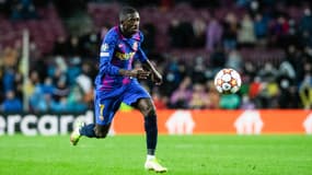 L'ailier français Ousmane Dembélé, à Barcelone le 23 novembre 2021