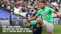 PSG - Saint-Etienne : Bouanga fait son mea culpa sur le carton rouge de Perrin