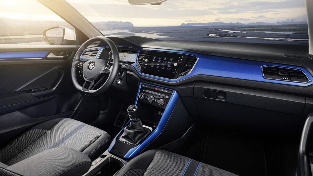 Le T-Roc reprend l'écran tactile déjà vu sur la Golf.