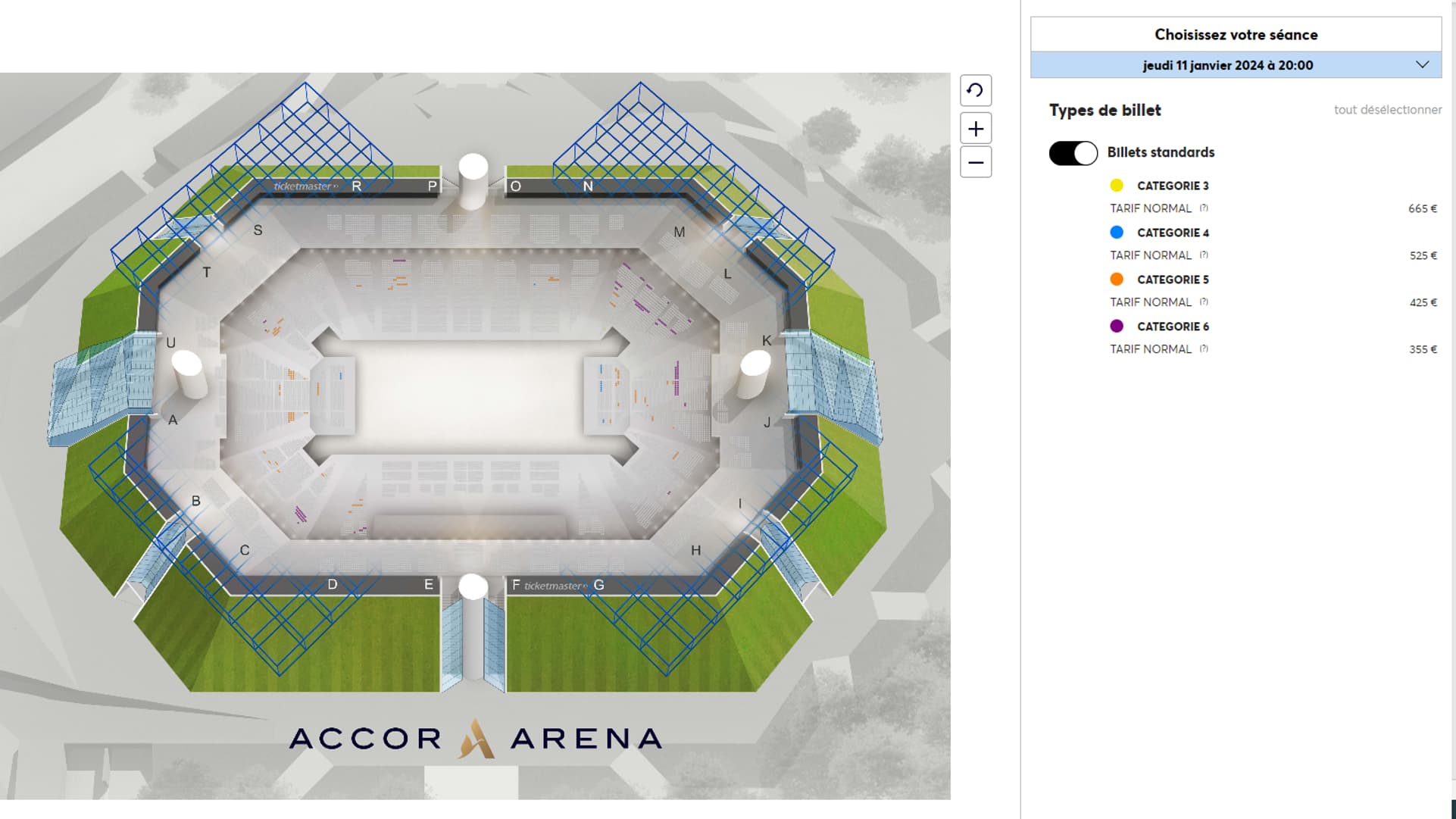 Les dernières places disponibles pour le Paris NBA Game 2024, le 10 janvier 2024 Les dernières places disponibles pour le Paris NBA Game 2024, le 10 janvier 2024