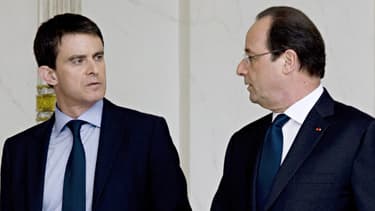 Manuel Valls et François Hollande