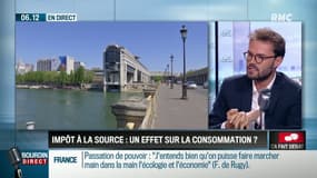 Le prélèvement à la source aura-t-il vraiment un effet sur la consommation? Ca fait débat sur RMC