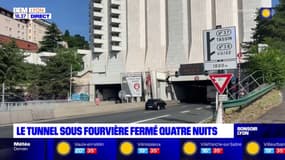 Le tunnel sous Fourvière fermé durant quatre nuits