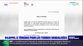 Val-de-Marne: appel à témoins après des tombes dégradées à Alfortville