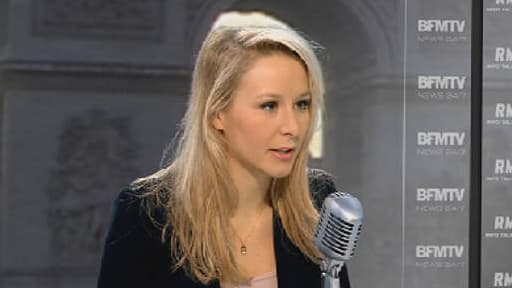 Marion Maréchal-Le Pen sur BFMTV, le 16 décembre.