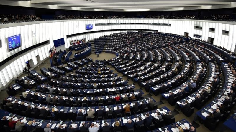 Le parlement européen - Image d'illustration - 