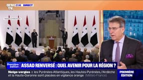 Bachar al-Assad: "Il avait fait de la Syrie une pièce maîtresse de l'influence iranienne", explique Antoine Basbous, directeur de l'Observatoire des pays arabes