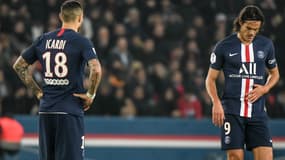 Mauro Icardi et Edinson Cavani ont joué ensemble contre l'OM