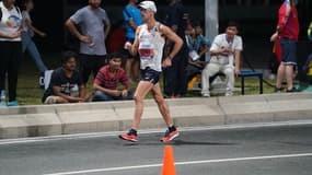 Yohann Diniz n'a pas résisté à la chaleur de Doha