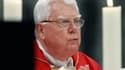 Photographie du cardinal Bernard Law au Vatican, le 11 avril 2005