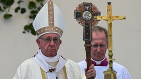 Le pape François célèbre une messe à Iquique au Chili, le 18 janvier 2018. 