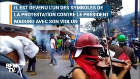 Au Venezuela, cet emblématique violoniste a été blessé lors de violents affrontements