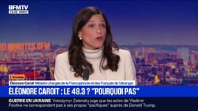 Aide au développement: "Elle a pris pour cible ce budget", affirme Éléonore Caroit, ministre de la Francophonie, au sujet de Sarah Knafo
