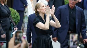 Céline Dion à Paris le 25 juillet 2024.