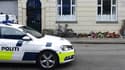 Une voiture de police à Copenhague