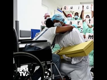 En Colombie, un homme fait sa demande en mariage à l'hôpital à sa compagne guérie du coronavirus