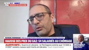 Face à la hausse de la facture de gaz, ce chef d'entreprise va devoir mettre ses 54 salariés au chômage partiel