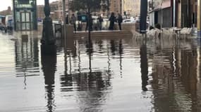 Plusieurs quartiers de Marseille, comme Saint-Barnabé dans le 12e arrondissement, ont été inondés après de fortes intempéries le 8 octobre 2024.
