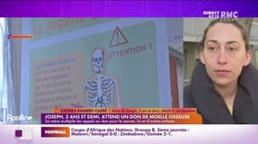 Katinka Robert-Cadré est la mère de Joseph, 3 ans, atteint d'une leucémie