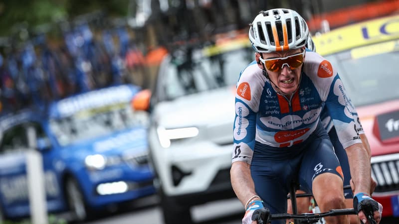 Romain Bardet le 29 juin 2024 lors du Tour de France