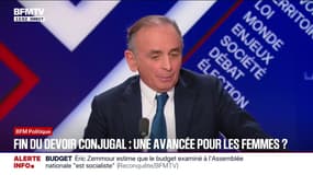 "Le patriarcat n'existe plus", affirme Éric Zemmour qui assure que "les féministes se trompent"