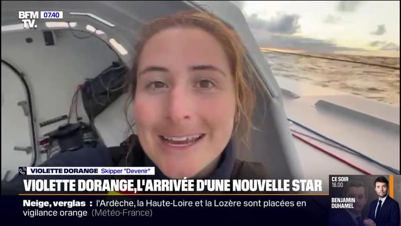 Vendée Globe: la skippeuse Violette Dorange a conquis le public avec ses vidéos sur les réseaux sociaux