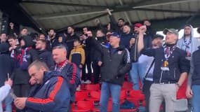 John Textor en tribunes lors du derby U17 OL-ASSE, le 24 mars 2024.