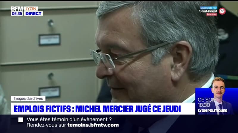 Emplois fictifs: Michel Mercier jugé ce jeudi à Lyon