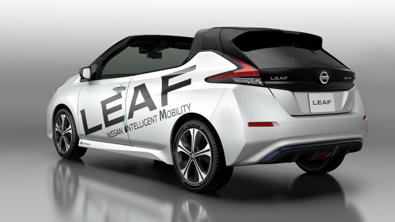 Un véhicule réalisé pour célébrer le cap des 100.000 ventres pour la Leaf au Japon. Un véhicule réalisé pour célébrer le cap des 100.000 ventres pour la Leaf au Japon.