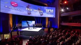 BFM Awards 2019 : l'homme volant Franky Zapata reçoit le prix spécial de l'esprit pionnier