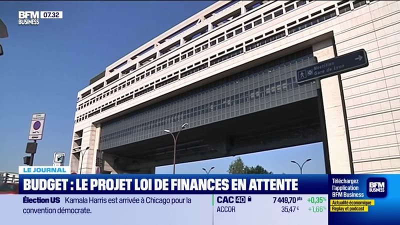 Budget: le projet de loi de finances en attente