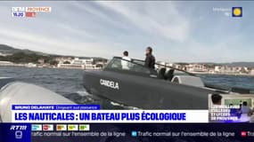 BFM Marseille Provence à bord de Candela, un bateau électrique à foils