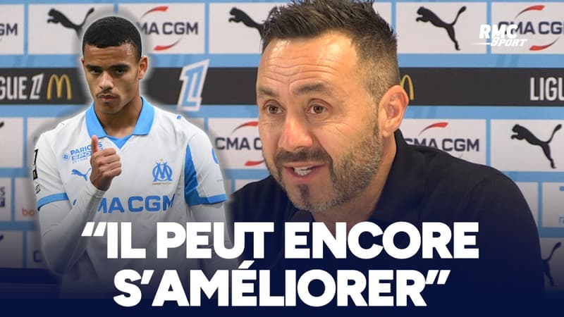 OM 6-2 Le Havre : "Greenwood ? Il peut s'amÃ©liorer" juge De Zerbi malgrÃ© le quadruplÃ© de...