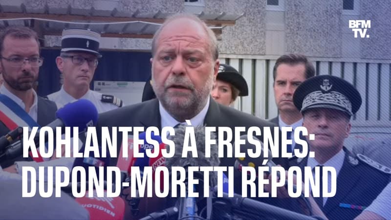 Kohlantess à Fresnes: Éric Dupond-Moretti répond à la polémique