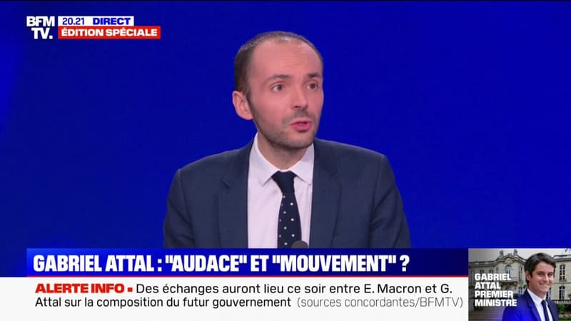Remaniement: Gabriel Attal et Emmanuel Macron vont dîner à l'Élysée ce mardi soir