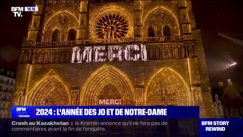 2024: l'année des Jeux olympiques de Paris et de la réouverture de la cathédrale Notre-Dame