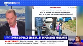 Pour héberger en Bretagne les sans-abris de Paris à l'approche des Jeux olympiques, des familles de migrants sont délogées d'un hôtel 