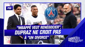 PSG : "Mbappé veut renégocier", Dupraz ne croit pas à "un divorce"
