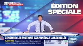 "Censure: la France sans cap?": suivez l'édition spéciale de BFM Business
