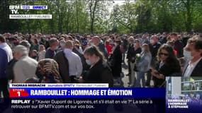 Rambouillet: des centaines de personnes présentes pour rendre hommage à Stéphanie Monfermé