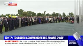 10h17, la sirène retentit à Toulouse en hommage aux victimes de l'explosion d'AZF