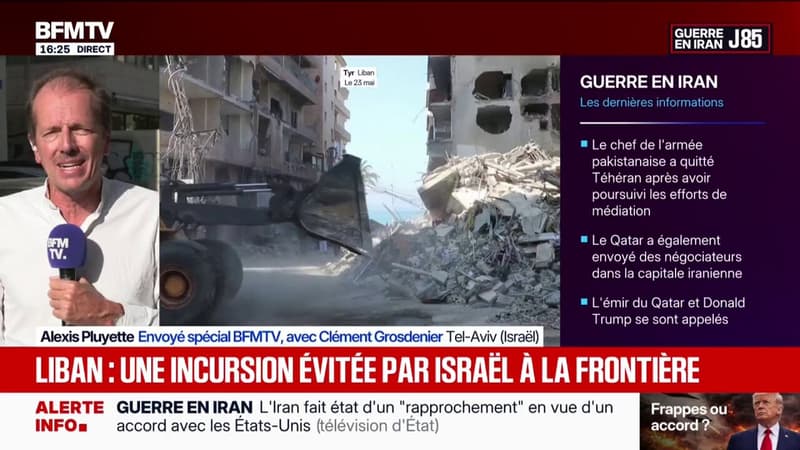 Guerre au Moyen-Orient: Israël évite une frappe de drone et une incursion à la frontière libanaise