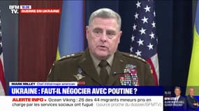 Mark Milley, chef d'état-major américain: "L'expulsion des Russes de toute l'Ukraine est improbable militairement" 