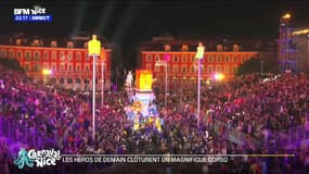 Carnaval de Nice: les derniers chars clôturent le corso