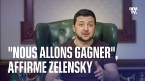 "Nous allons gagner, on peut le sentir": Volodymyr Zelensky se montre confiant dans une nouvelle vidéo